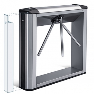 TBC-01A Box Tripod Turnstile with 2 built-in readers and a card capture function
